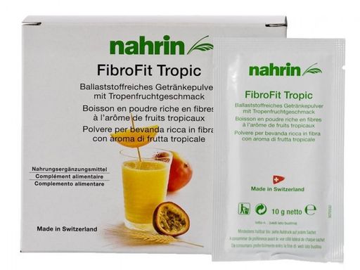 Nahrin Фиброфит Тропик, порошок для приготовления напитка, 10 г, 32 шт.
