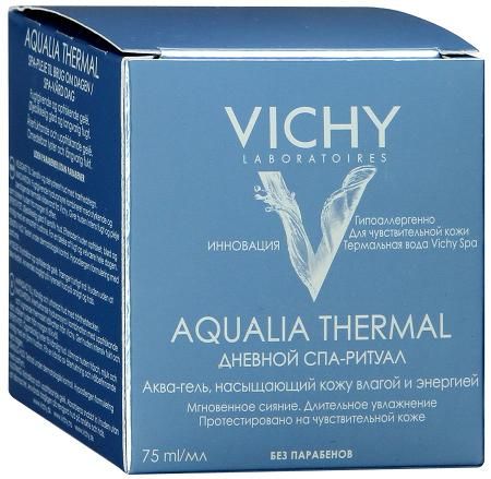 Vichy Aqualia Thermal аква-гель СПА дневной для упругости кожи, крем для лица, 75 мл, 1 шт.