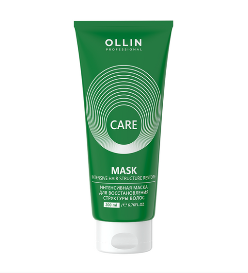 Ollin Prof Care Маска интенсивная, маска, для восстановления структуры волос, 200 мл, 1 шт.