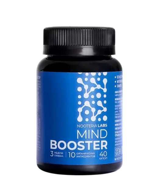 Nooteria Labs Mind Booster, капсулы, 40 шт.