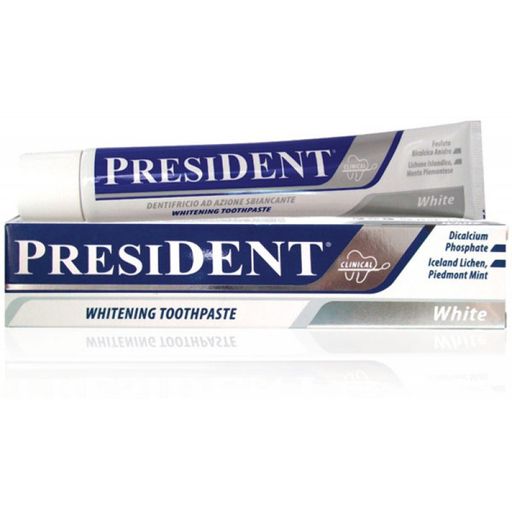 PresiDent White зубная паста, паста зубная, 50 мл, 1 шт.