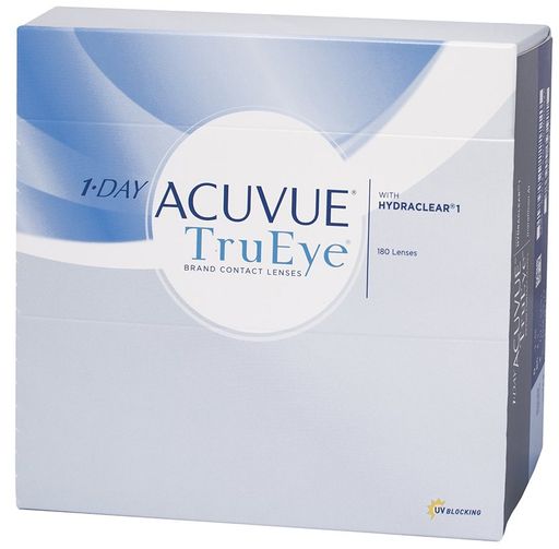 1-Day Acuvue TruEye Линзы контактные Однодневные, BC=8.5 d=14.2, D(-1.50), 180 шт.