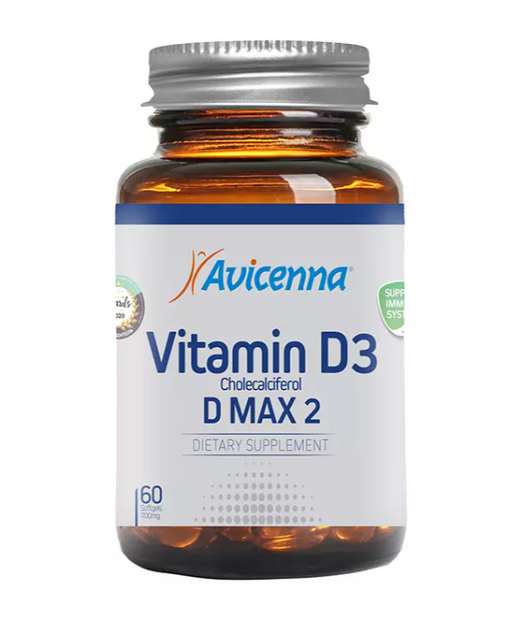 Avicenna Витамин D3 Max 2, капсулы, 60 шт.