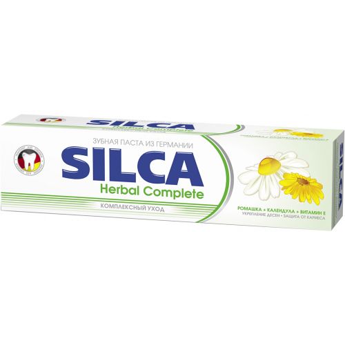 SILCA Herbal Complete Комплексная зубная паста, паста зубная, 100 г, 1 шт.
