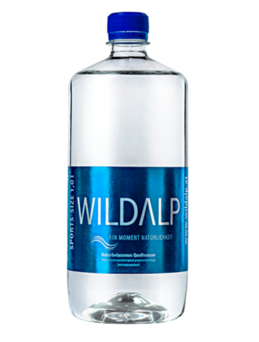 Wildalp Альпийская вода, негазированная, 1 л, 1 шт.