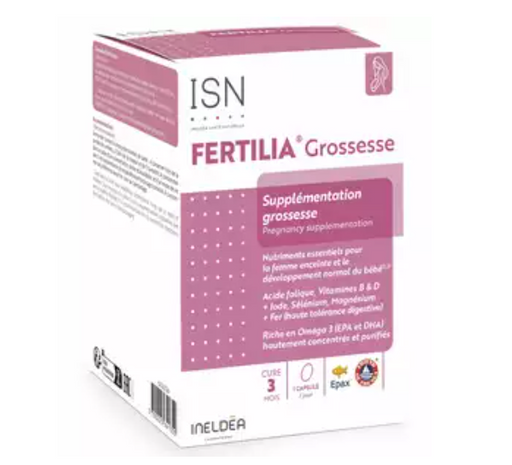 Unitex Fertilia Grossesse, капсулы, для беременных, 90 шт.