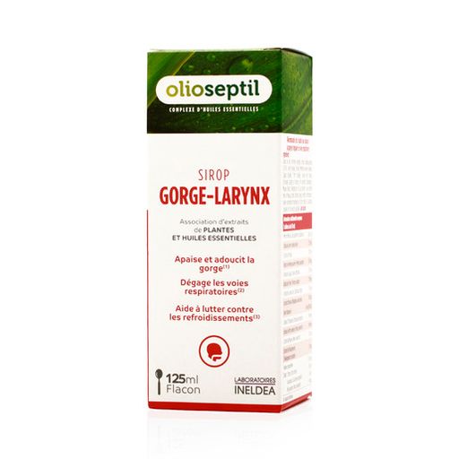 Olioseptil Gorge-larynx сироп для горла, сироп, 125 мл, 1 шт.